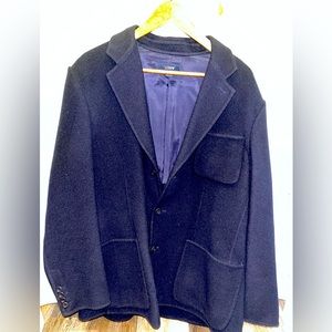 J Crew Navy Blue Medium Men’s Peacoat